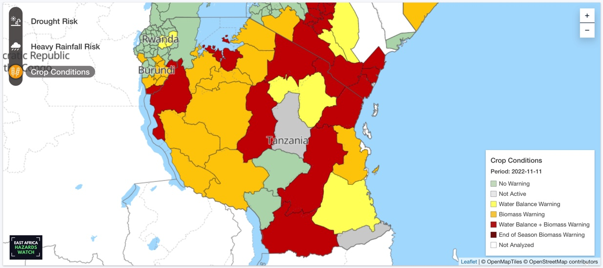 siccità tanzania