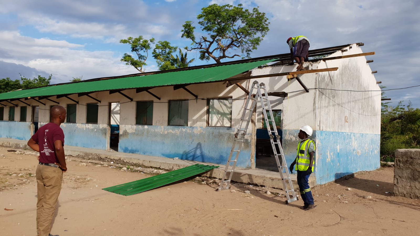 Rebuild after Cyclone Kenneth